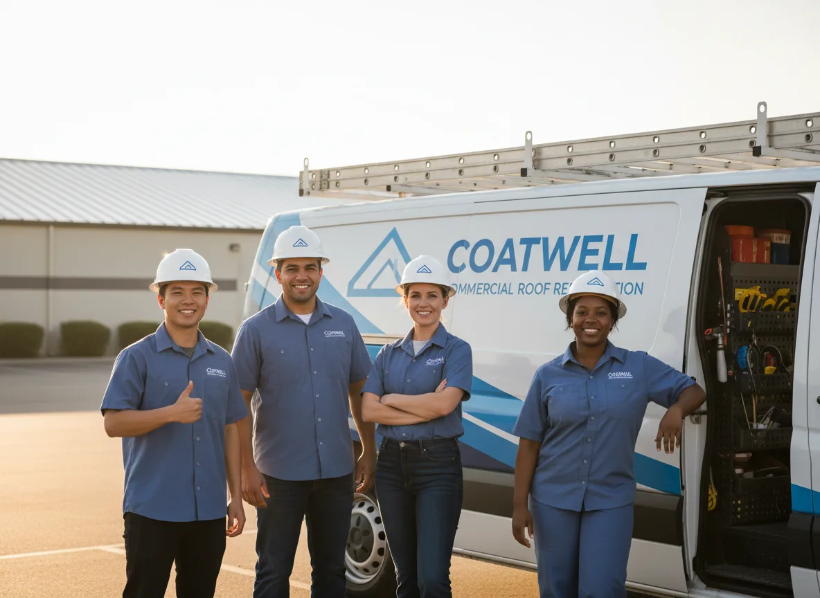 Commercial roof coating company in Broadview, NM